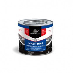 Мастика гидроизоляционная PETROMAST, 10л /металл